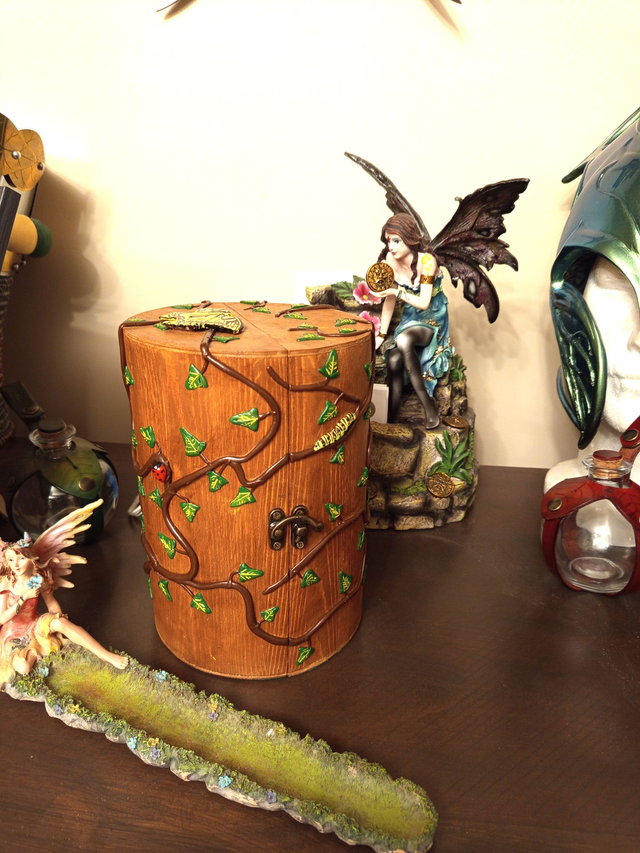 Boîte à bijoux elfique