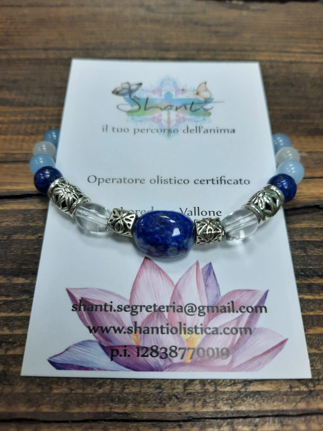 Bracciale donna lapislazzuli 