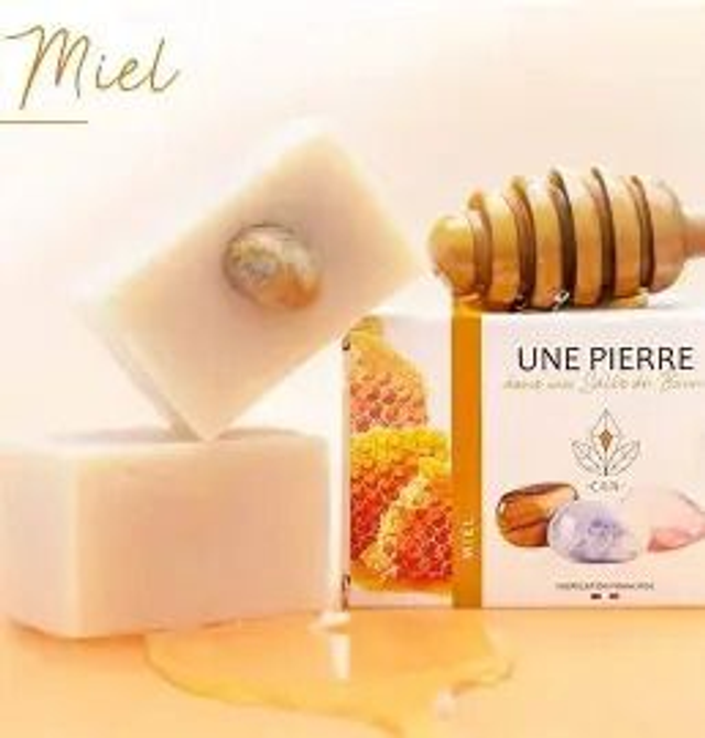 Savon Miel - Une pierre dans ma salle de bain