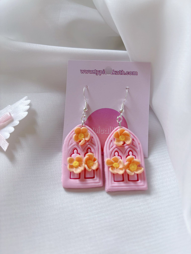 sweet gothic clay earrings
