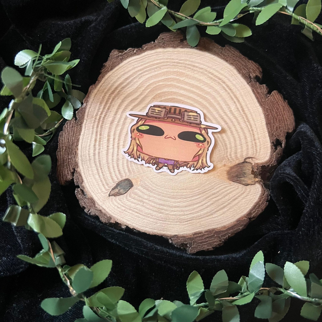 Sticker Jojo&#039;s Bizarre Adventure // Silly Gyro Zeppeli