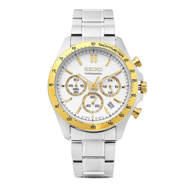 Seiko Sbtr024 Spirit Chronograph Tachymeter Men S Metal Watch