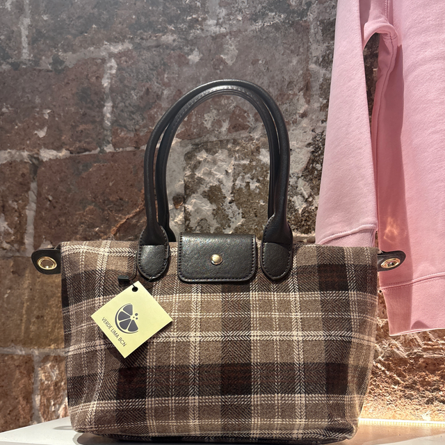 Bolso cuadros