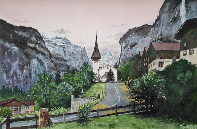 Lauterbrunnen valley - original