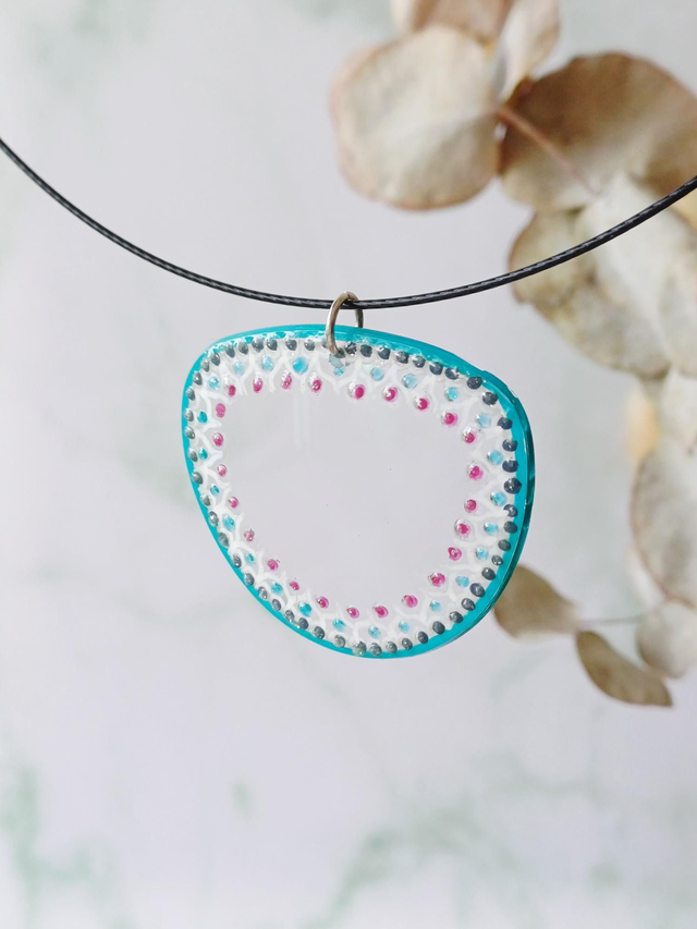 " Capri " collier verre de lunettes 