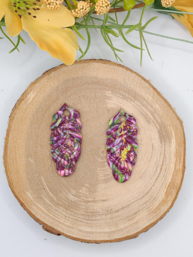 Plume Mélange Violet 