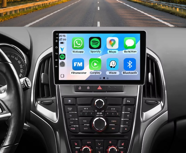 Opel Astra J 2009-2016 Carplay en Android Auto