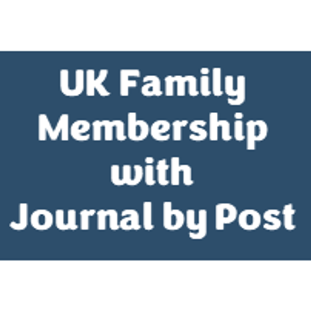 Family Membership for UK Residents (with Journal by post)