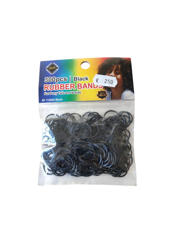 Élastique noir 300 pc