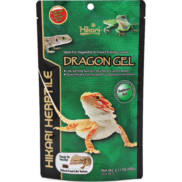 Hikari Dragon Gel 60g - Nourriture pour reptile