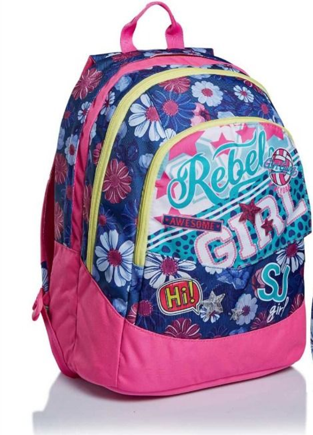 Zaino Seven Sj Girl Maxi Pinky College