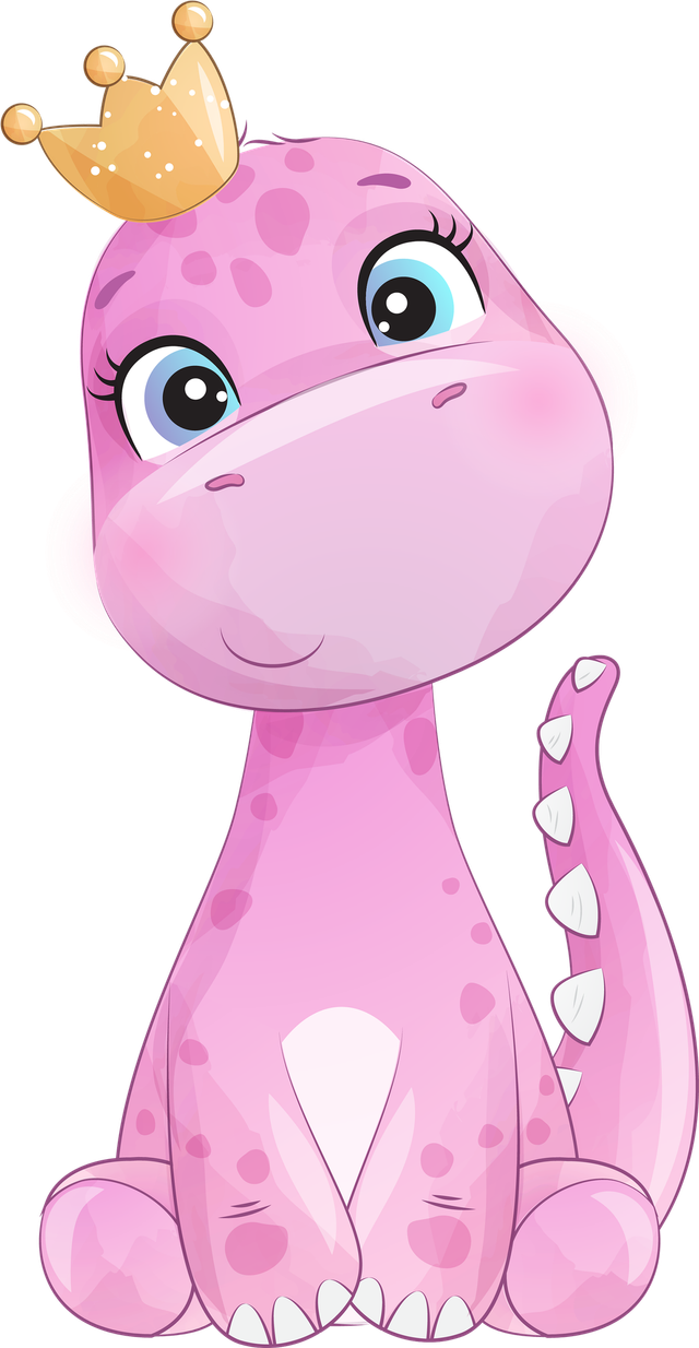 Pink Dino DTF