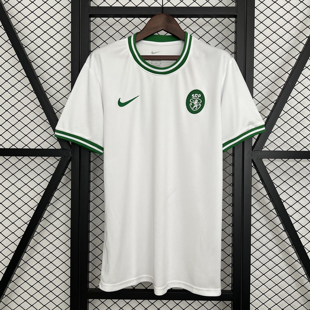 Camiseta Sporting de Lisboa (Edición Especial) Blanca - Versión Fan - 25-26