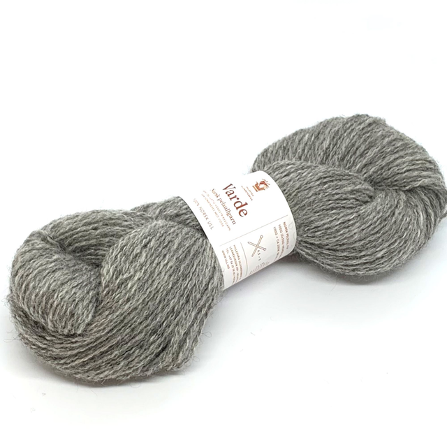 Varde Pelsullgarn 0115 - Natural Grey