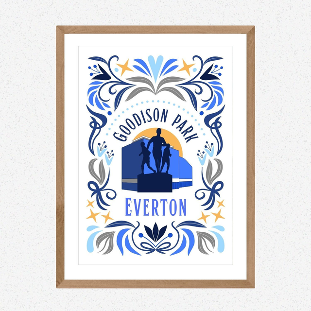 Goodison Park Everton Football Club Print