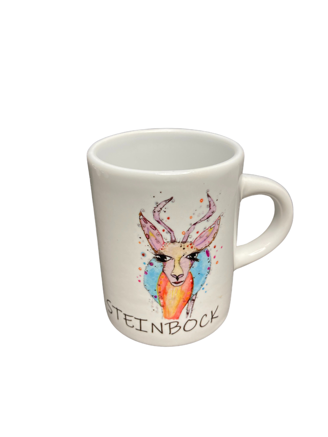 Keramiktasse "Sternzeichen - Steinbock weiblich"