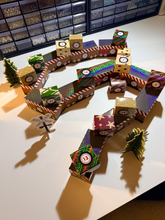 Calendrier de l’Avent Train - 25 cases