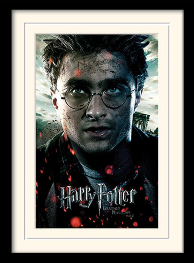 HARRY POTTER - Deathly Hallows Part2 - Impression encadrée 30x40 cm