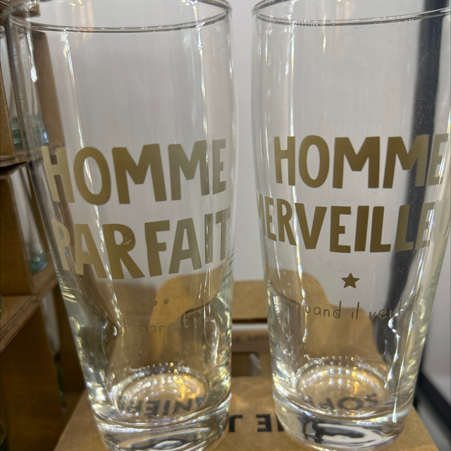 Verres à bière homme parfait (4)⭐️