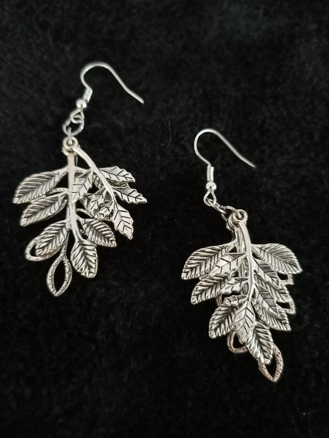 Boucles d&#039;oreilles 3 feuilles