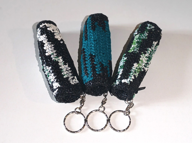 Llavero Monedero Tubo