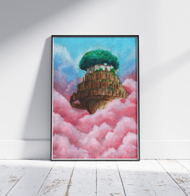 ​Le Château dans le ciel - Print