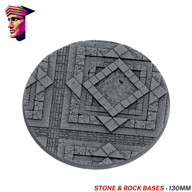 Stone &amp; Rock Scenic Bases – 130mm x1