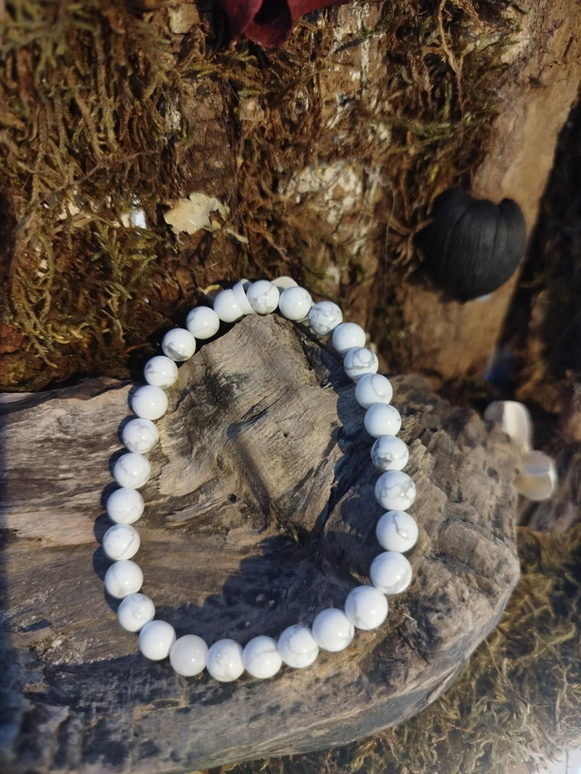 Bracelet howlite 
