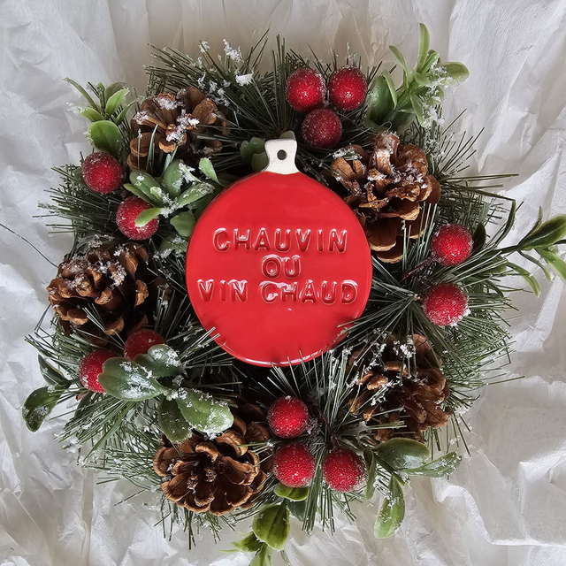 Boule de Noël CHAUVIN OU VIN CHAUD