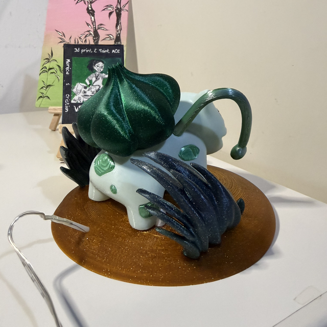 Fanart pla effetto multicolor o glitter