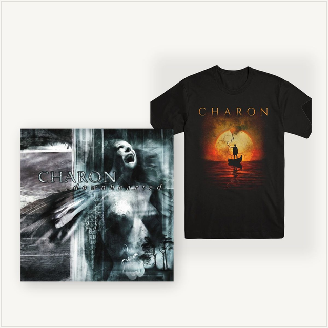 Charon - Vinyl LP - "Downhearted" + 2026 Tour T-SHIRT BUNDLE