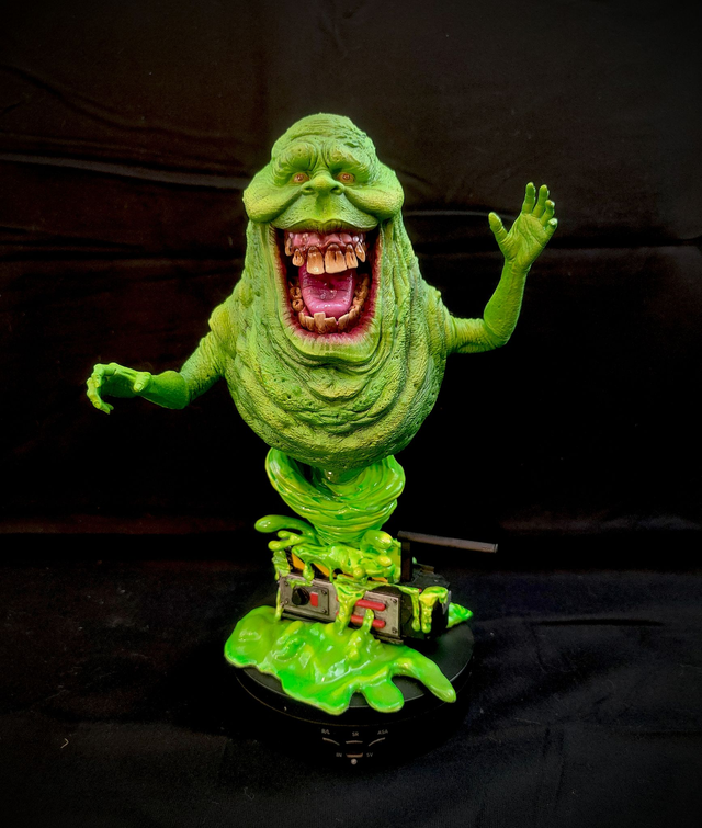 STATUE GHOSTBUSTERS SLIMER série movie