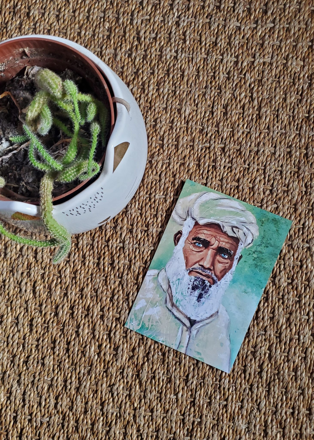 Carte postale du tableau &quot;Omar&quot;