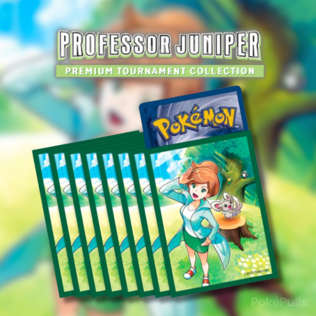 Pokémon TCG: Premium Tournament Collection Sleeves - Professor Juniper (65kpl)
