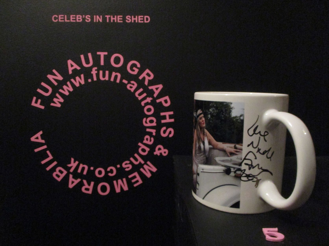 Nicole Faraday Authentic Autographed Mug (5)