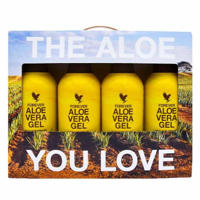 Forever - Aloe Vera Gel - 4x1000ml