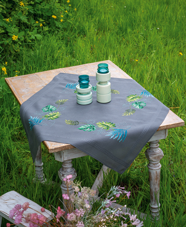 Tischdecke Botanische Blätter