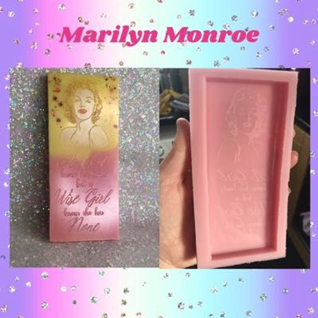 Marilyn Monroe Silicone Mould 