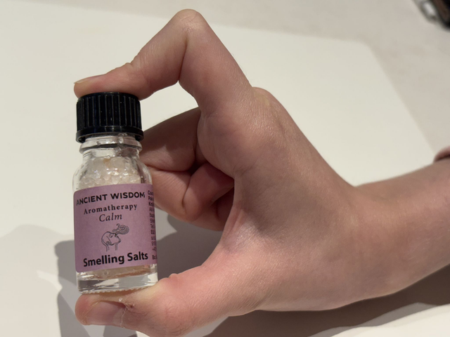 Aromatherapy smelling salts - Calm