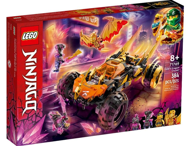 LEGO 71769 Ninjago Coles Drachen-Flitzer