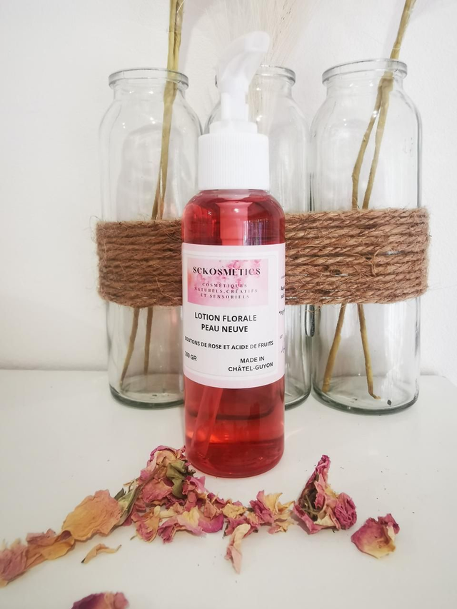 Lotion peau neuve infusée 100 grammes