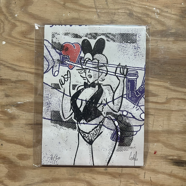 Xylo STEFANIA BUNNY coeur 13x18 cm sans cadre