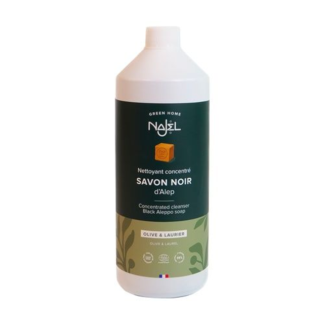 Savon Noir d'Alep Liquide Concentré 1L | Najel Maison