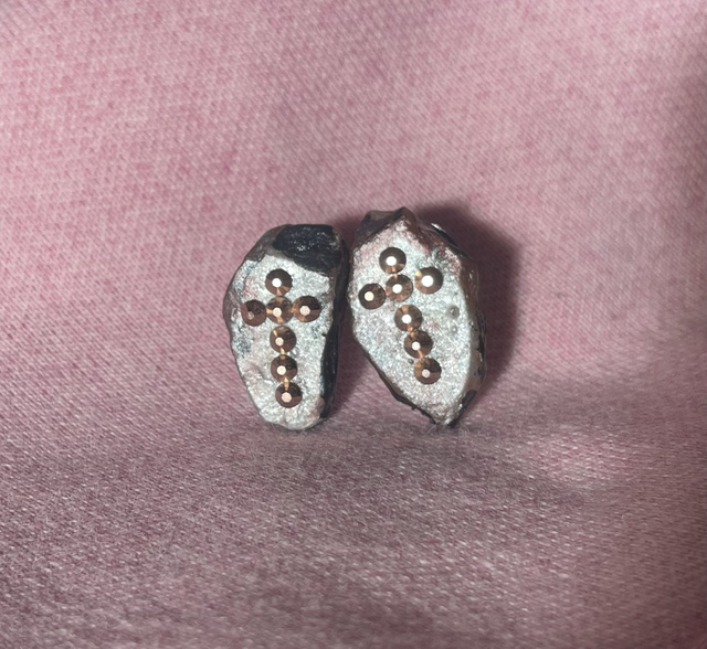 &#039;medieval mermaid&#039; earrings