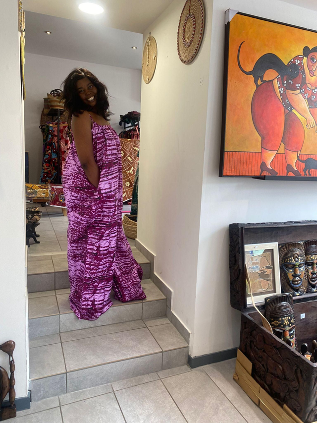 Kampala boubou jumpsuit 