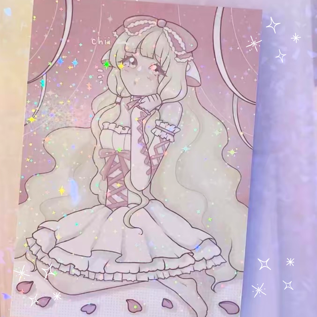 Chobits A5 Sparkly Print