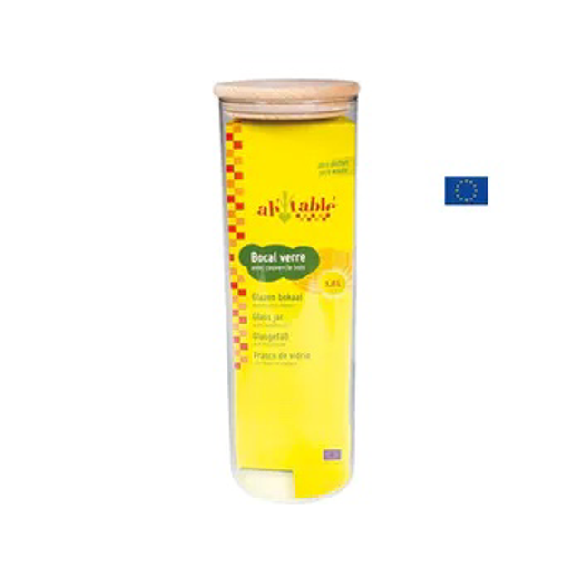 Bocal Couvercle Bois - 1,8L
