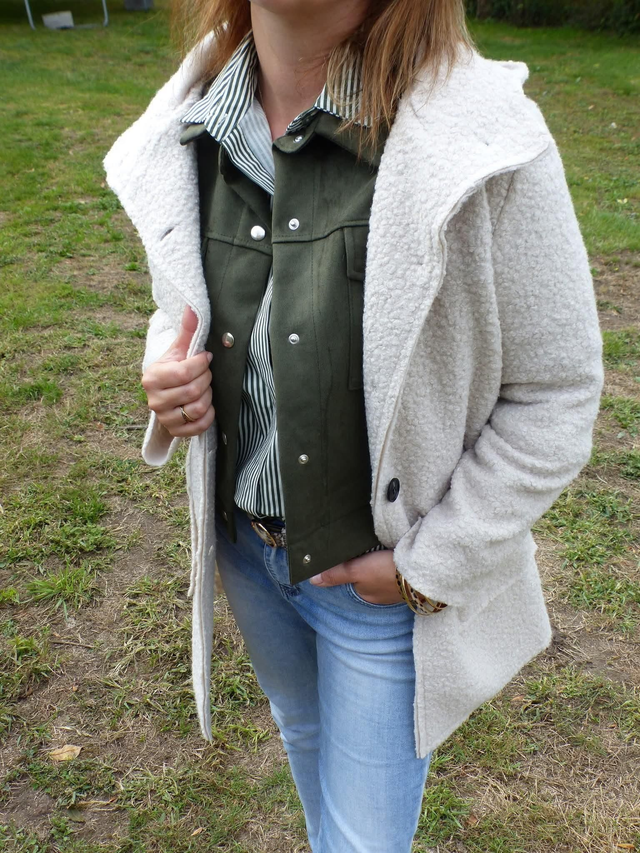 Manteau beige 