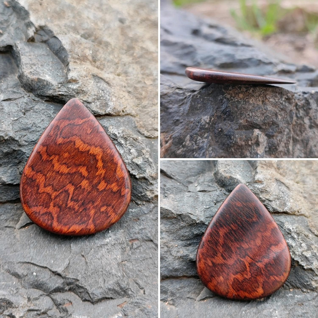 Médiator en Bois d'Amourette