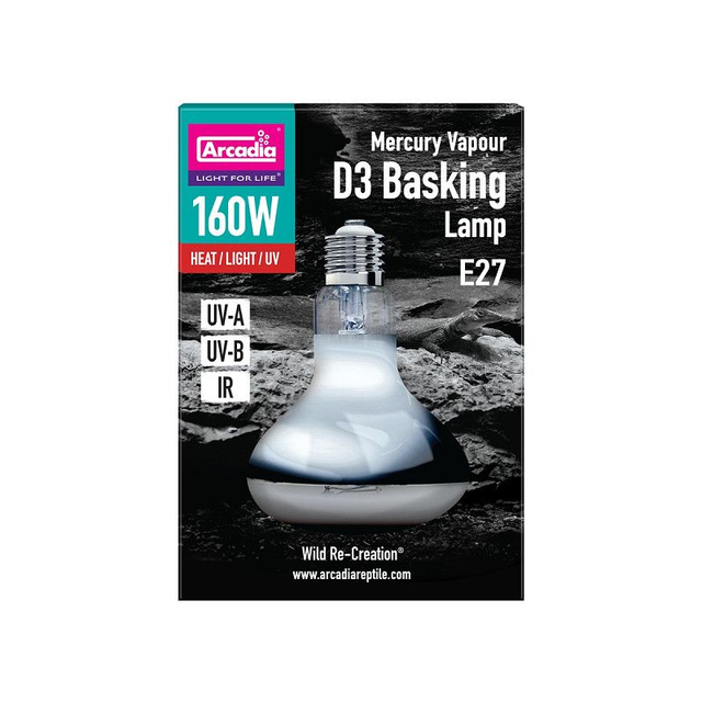 Arcadia 2nd generation D3 uvb basking lamp